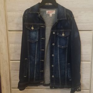 Distressed Jean Jacket
